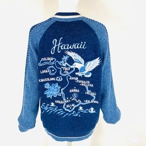 ♥️SOLD♥️POLO RALPH LAUREN Hawaii Full Zip Cardigan RARE!